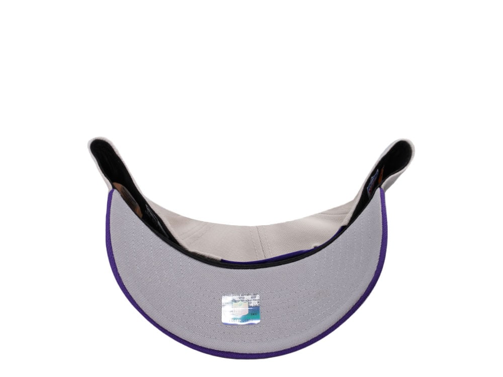 New Era Minnesota Vikings Stone Two Tone 9Forty A Frame Snapback Gorra