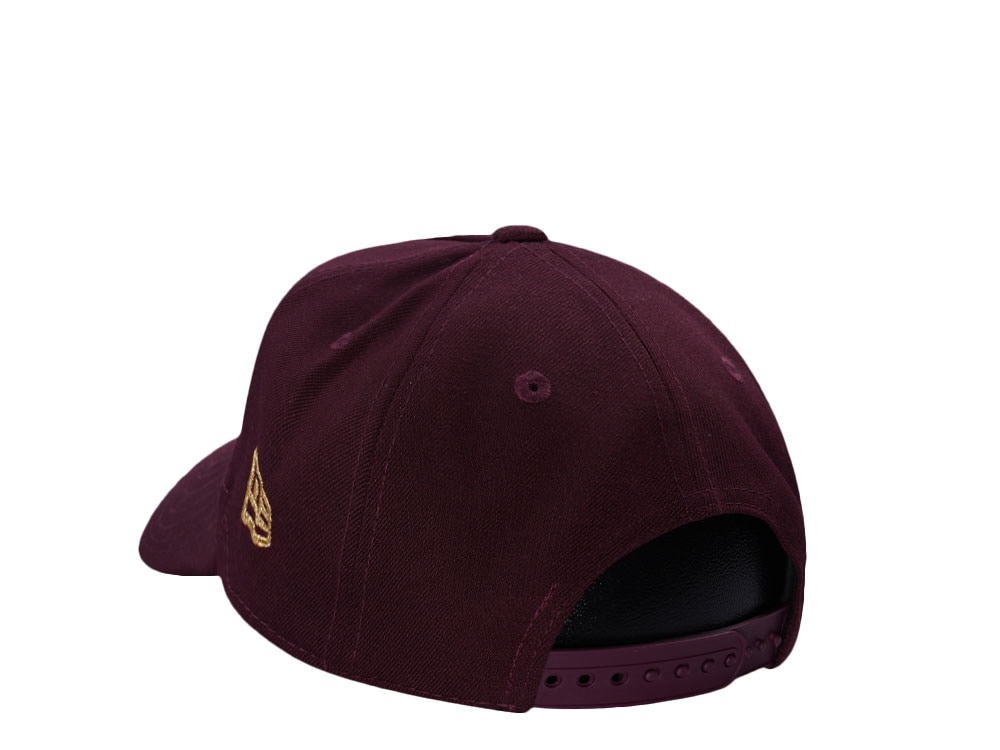 New Era Detroit Red Wings Stanley Cup Champions 2002 Maroon Prime Edition 9Forty A Frame Snapback Gorra