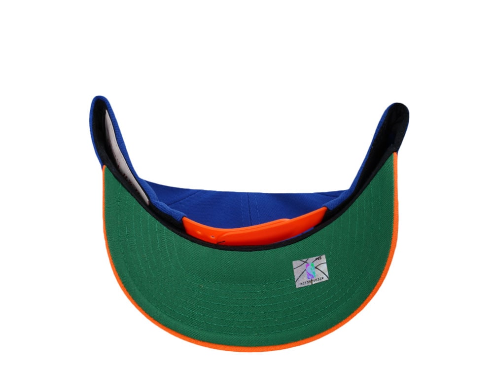 Mitchell & Ness New York Knicks Hardwood Classic Pro Crown Fit Blue Snapback Gorra