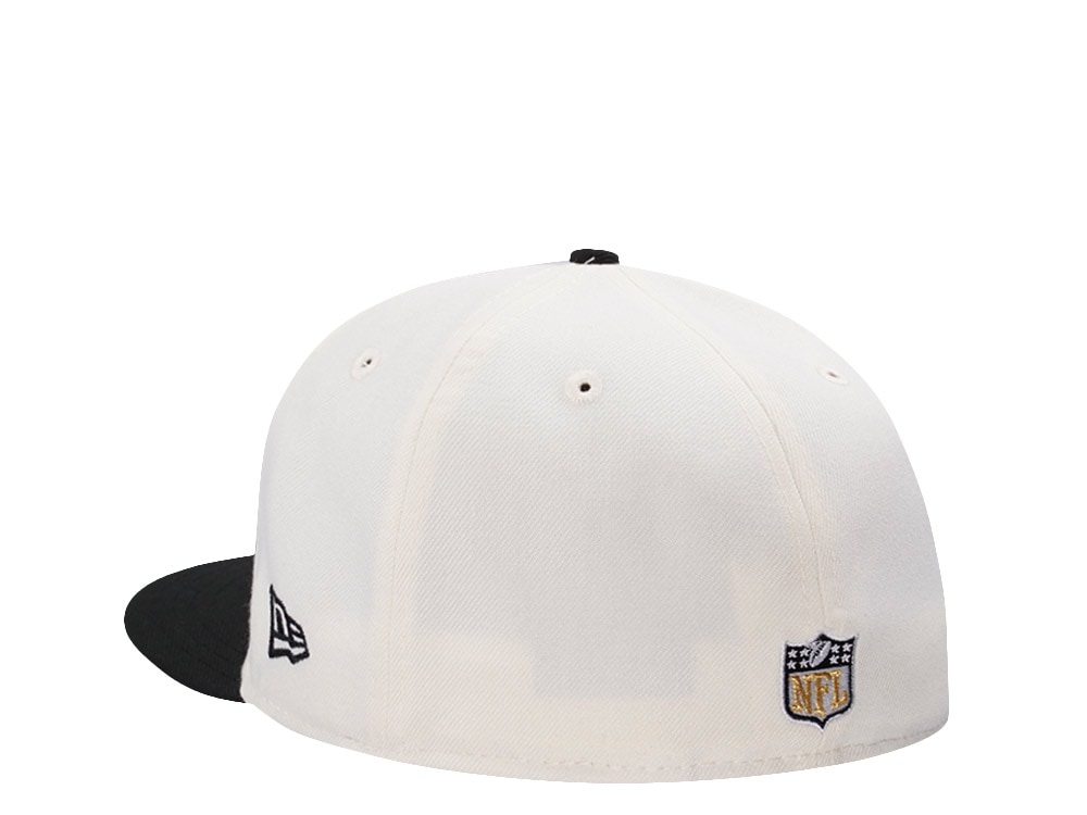 New Era New Orleans Saints Super Bowl XLIV Chrome Two Tone Edition 59Fifty Fitted Gorra