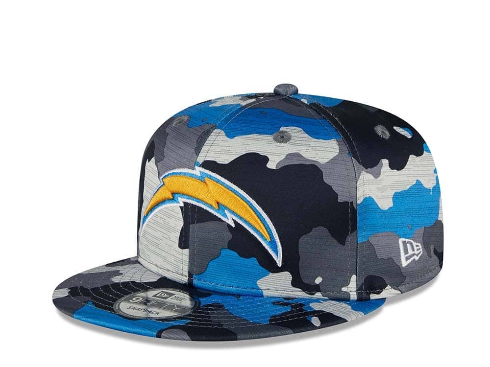 New Era Los Angeles Chargers NFL Training Camp 22 Camo 9Fifty Snapback Gorra