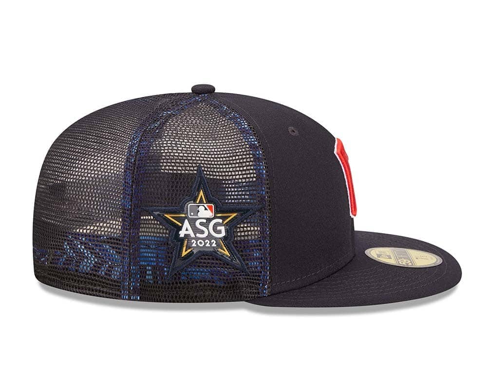 New Era Cleveland Guardians All Star Game 2022 Workout Trucker 59Fifty Fitted Gorra