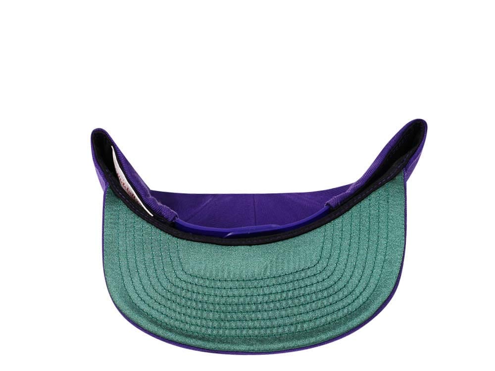 Mitchell & Ness Utah Jazz HWC Zig Zag Satin Undervisor Snapback Gorra