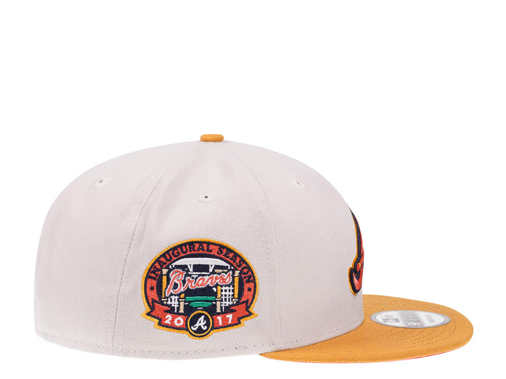 New Era Atlanta Braves Inaugural Season 2017 Two Tone Edition 9Fifty Snapback Gorra