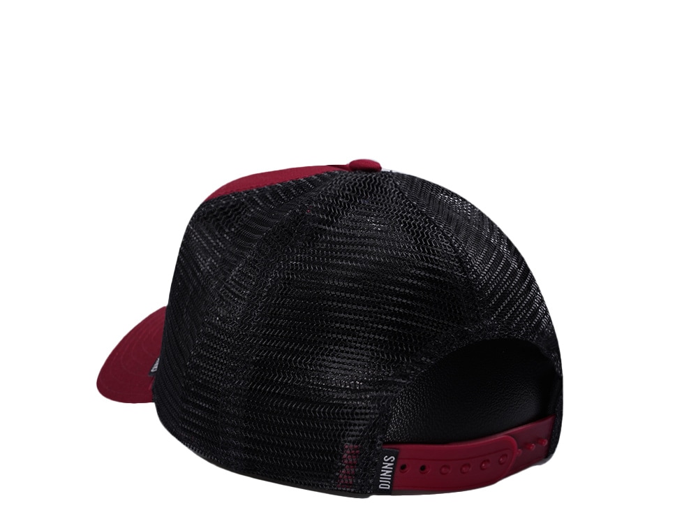 Djinns HFT OctoGrape Maroon Trucker Snapback Gorra
