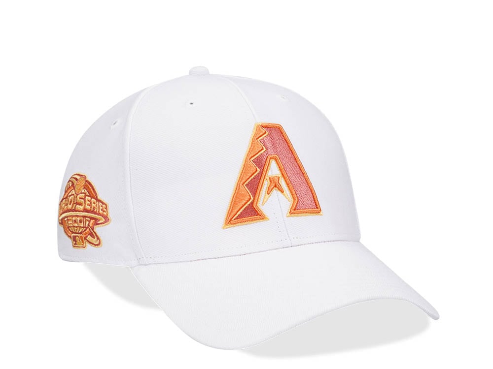 47Brand Arizona Diamondbacks World Series 2001 White Sure Shot MVP Snapback Gorra