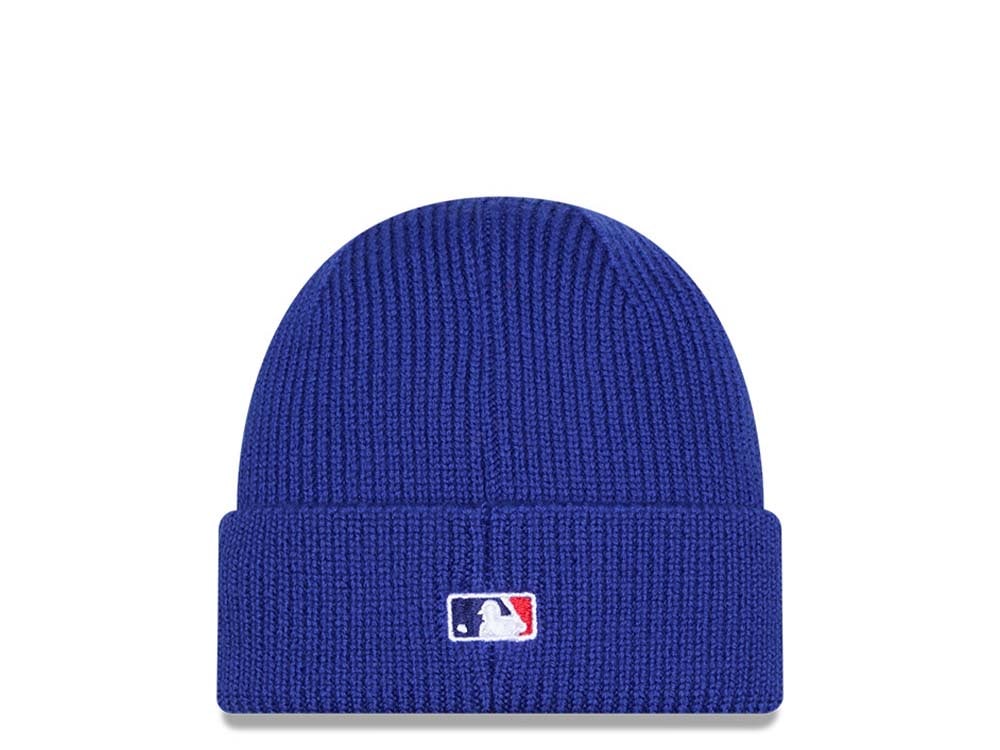 New Era Los Angeles Dodgers Skull Knit Blue Gorro
