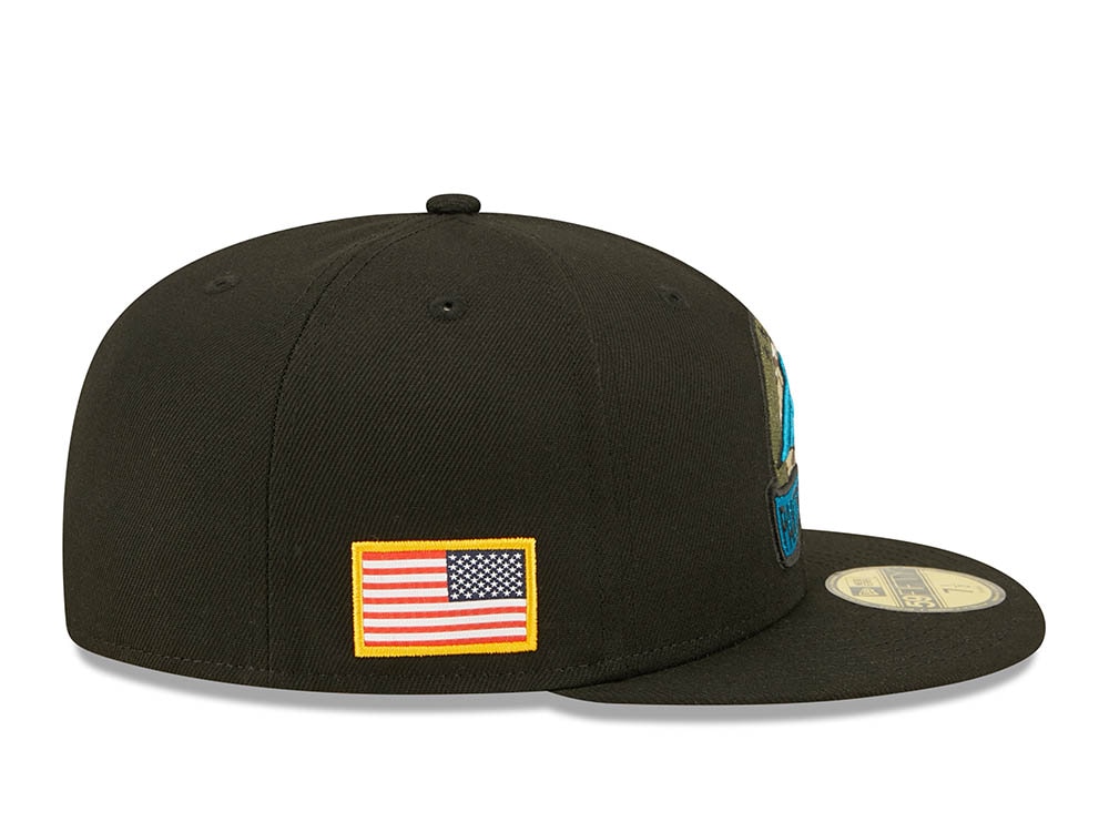 New Era Carolina Panthers Salute to Service 2022 Fitted 59Fifty Gorra