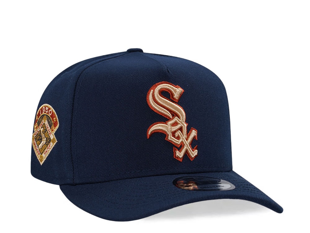 New Era Chicago White Sox All Star Game 1950 All Navy Edition 9Fifty A Frame Snapback Gorra