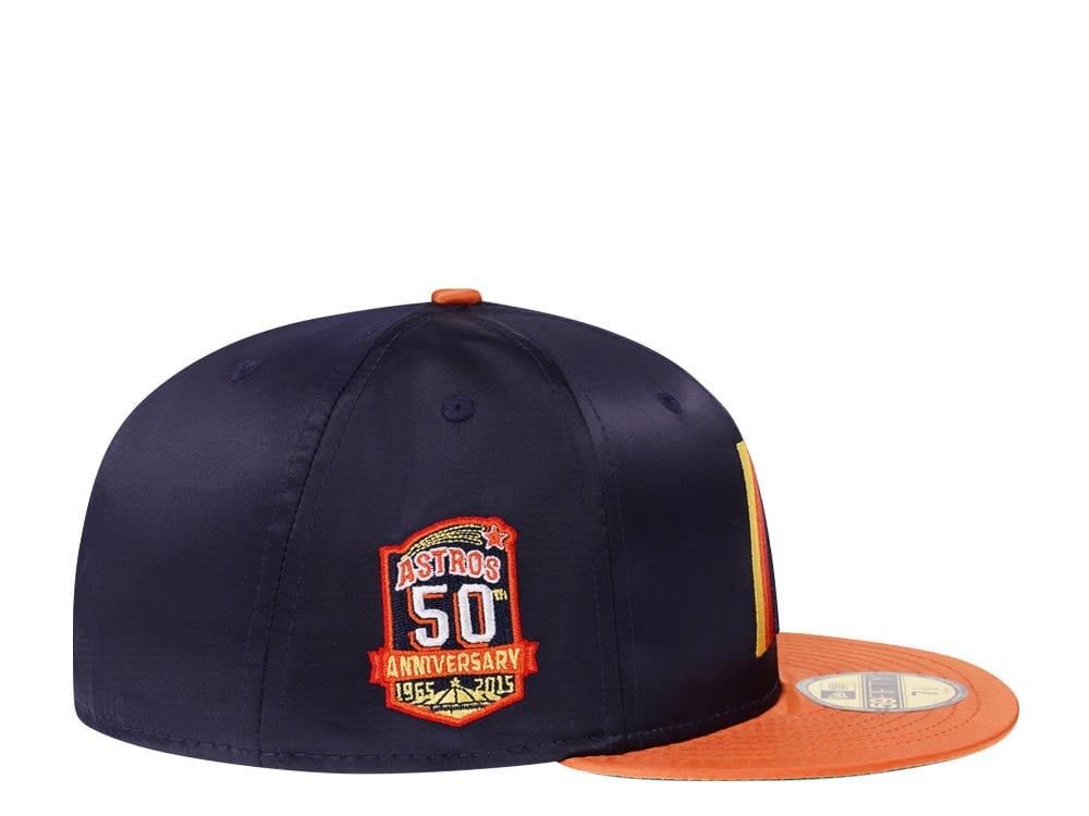 New Era Houston Astros 50th Anniversary Satin Elite 59Fifty Fitted Gorra