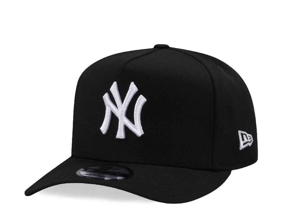 New Era New York Yankees Black Classic Edition 9Fifty A Frame Snapback Gorra