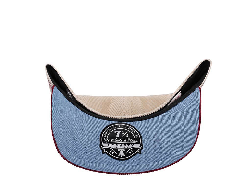 Mitchell & Ness Colorado Avalanche 10 Seasons Two Tone Cord Edition Dynasty Fitted Gorra