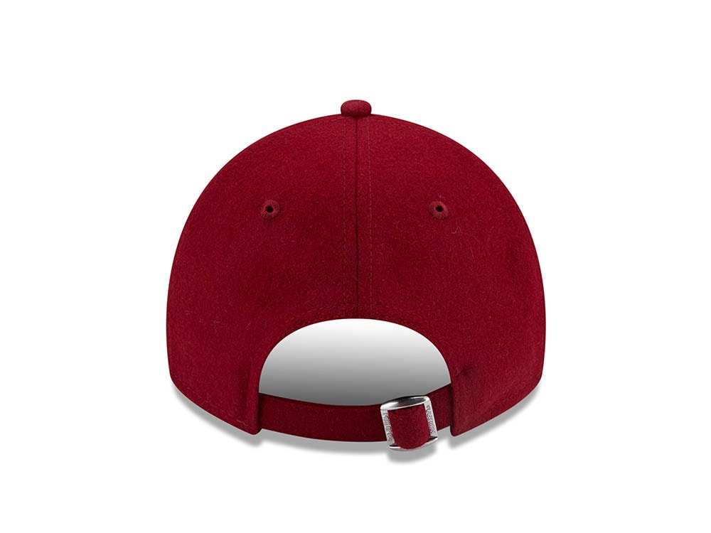 New Era Melton New York Est. 1920 Red 9Twenty Strapback Gorra