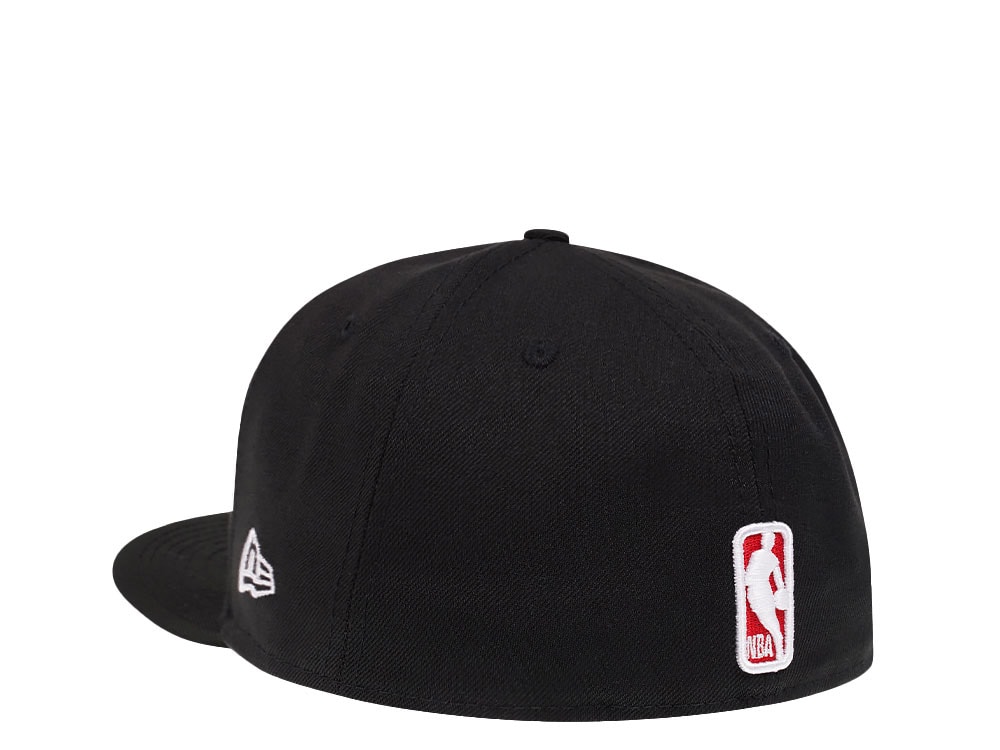 New Era Chicago Bulls Black Duallogo Edition 59Fifty Fitted Gorra