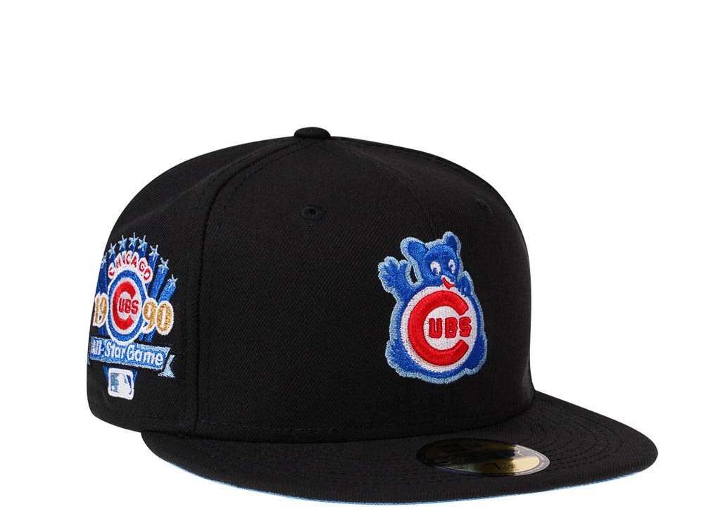 New Era Chicago Cubs All Star Game 1990 Glacier Blue Prime Edition 59Fifty Fitted Gorra