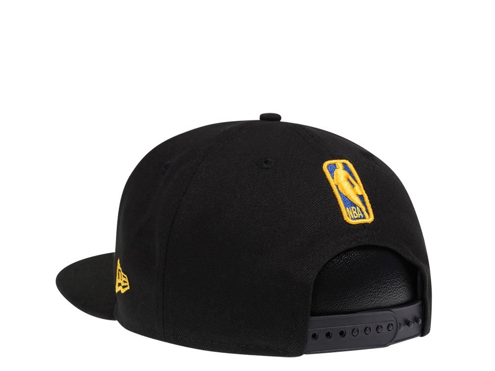 New Era Golden State Warriors Original Fit Black 9Fifty Snapback Gorra