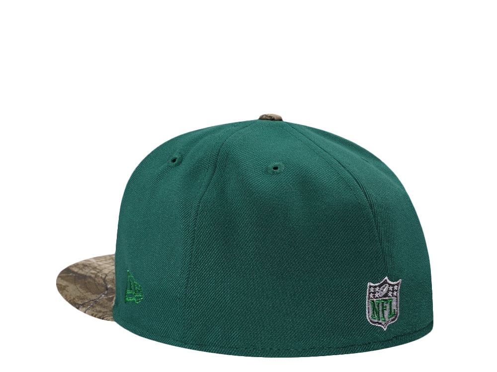 New Era New York Jets 50 Seasons Realtree Two Tone Edition 59Fifty Fitted Gorra