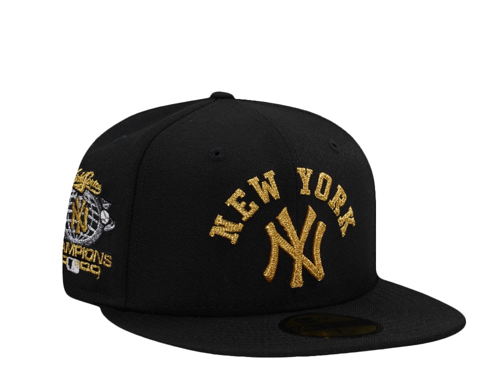 New Era New York Yankees World Series Champions 2000 Black Metallic Edition 59Fifty Fitted Gorra