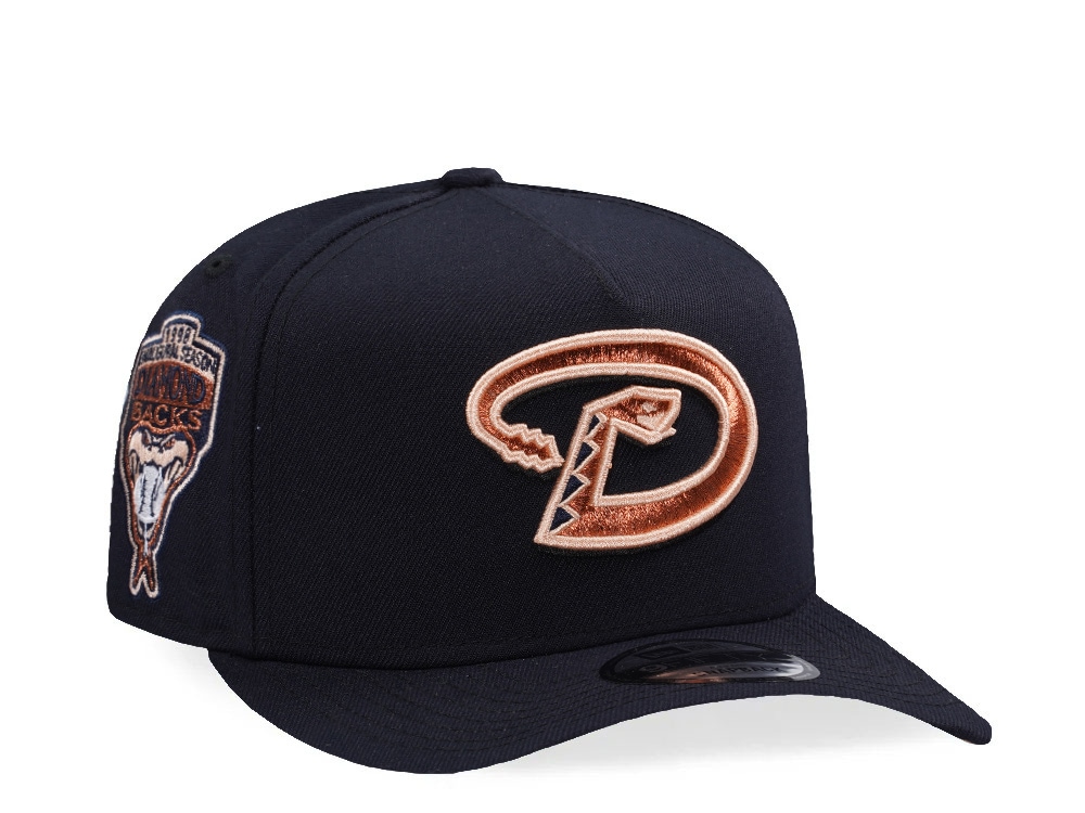 New Era Arizona Diamondbacks Inaugural Season 1998 Navy Prime Edition 9Fifty A Frame Snapback Gorra
