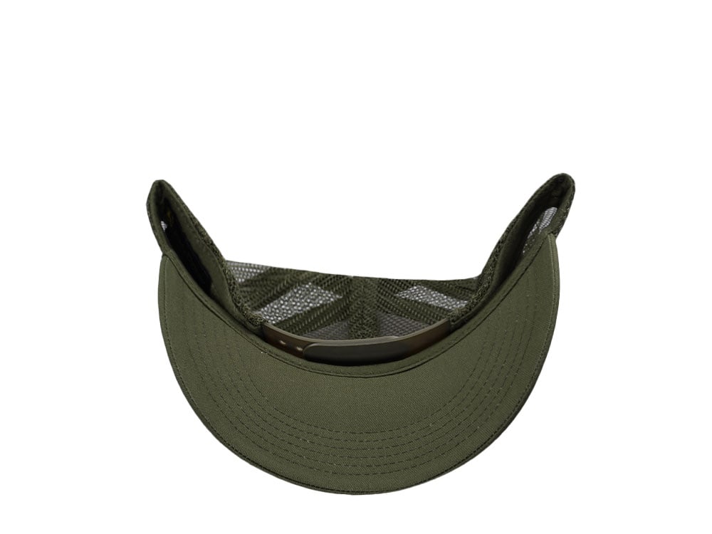 John Deere Vintage Logo Dark Green Trucker Snapback Gorra
