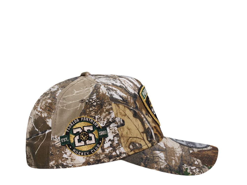 New Era Florida Panthers 25th Anniversary Realtree Prime Edition 9Forty A Frame Snapback Gorra