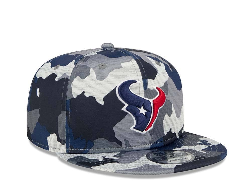 New Era Houston Texans NFL Training Camp 22 Camo 9Fifty Snapback Gorra