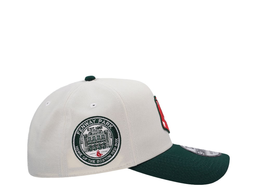 New Era Boston Red Sox Fenway Park Chrome Two Tone Edition 9Forty A Frame Snapback Gorra
