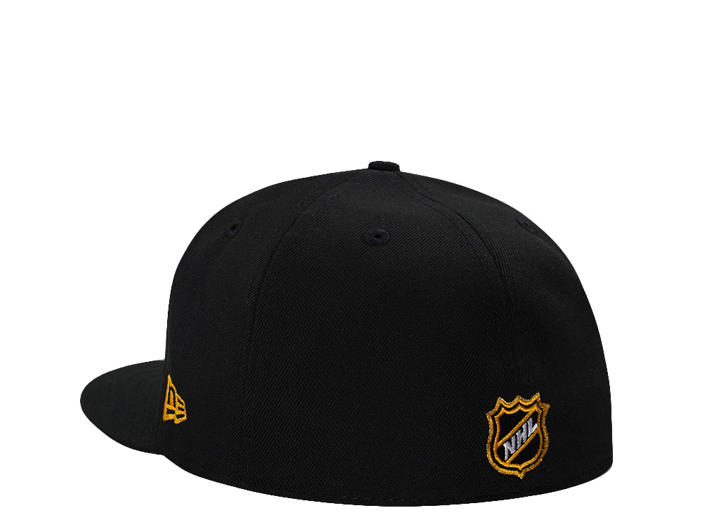 New Era Pittsburgh Penguins 50th Anniversary Black Prime Edition 59Fifty Fitted Gorra