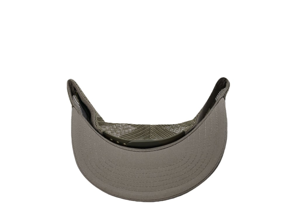 John Deere Cotton Twill Olive Trucker Snapback Gorra