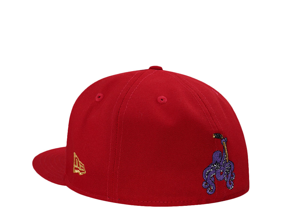 New Era Detroit Red Wings Centennial Stanley Cup Champions 2002 Red Prime Edition 59Fifty Fitted Gorra