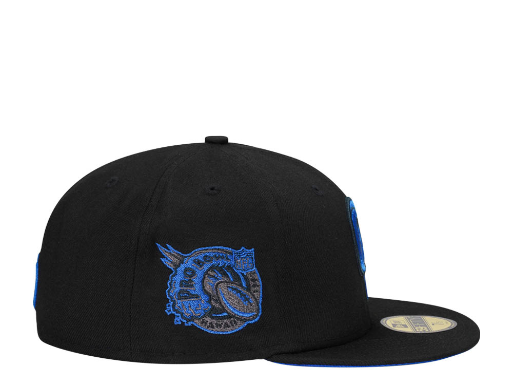 New Era Los Angeles Rams Pro Bowl Hawaii 1997 Black Blue Edition 59Fifty Fitted Gorra