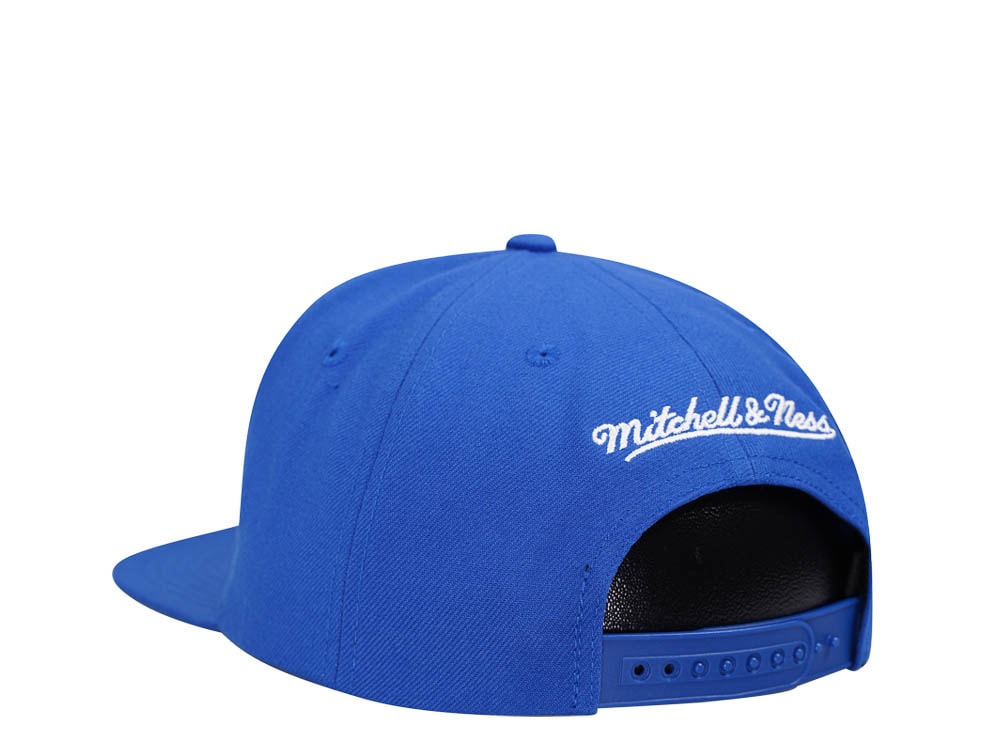 Mitchell & Ness Dallas Mavericks Conference Patch Blue Snapback Gorra