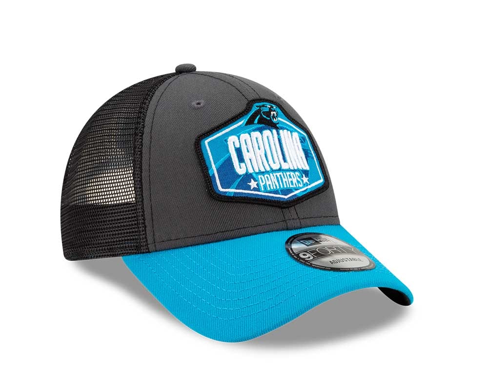 New Era Carolina Panthers NFL Draft 21 9Forty Snapback Gorra
