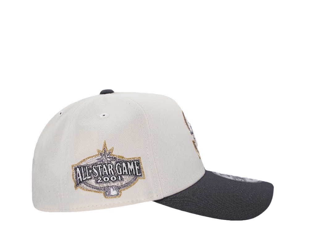 New Era Seattle Mariners All Star Game 2001 Chrome Two Tone Edition 9Forty A Frame Snapback Gorra