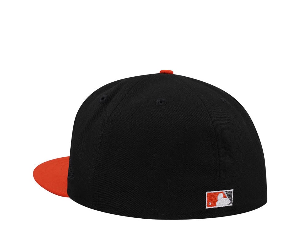 New Era Baltimore Orioles 30th Anniversary Metallic Throwback Two Tone Edition 59Fifty Fitted Gorra