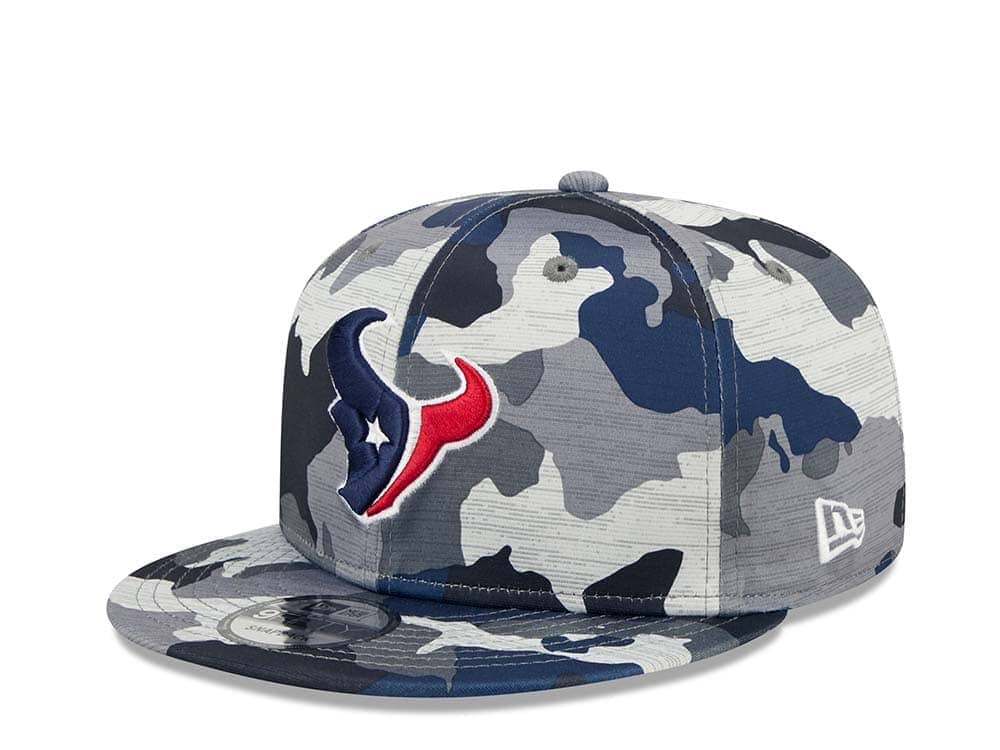 New Era Houston Texans NFL Training Camp 22 Camo 9Fifty Snapback Gorra