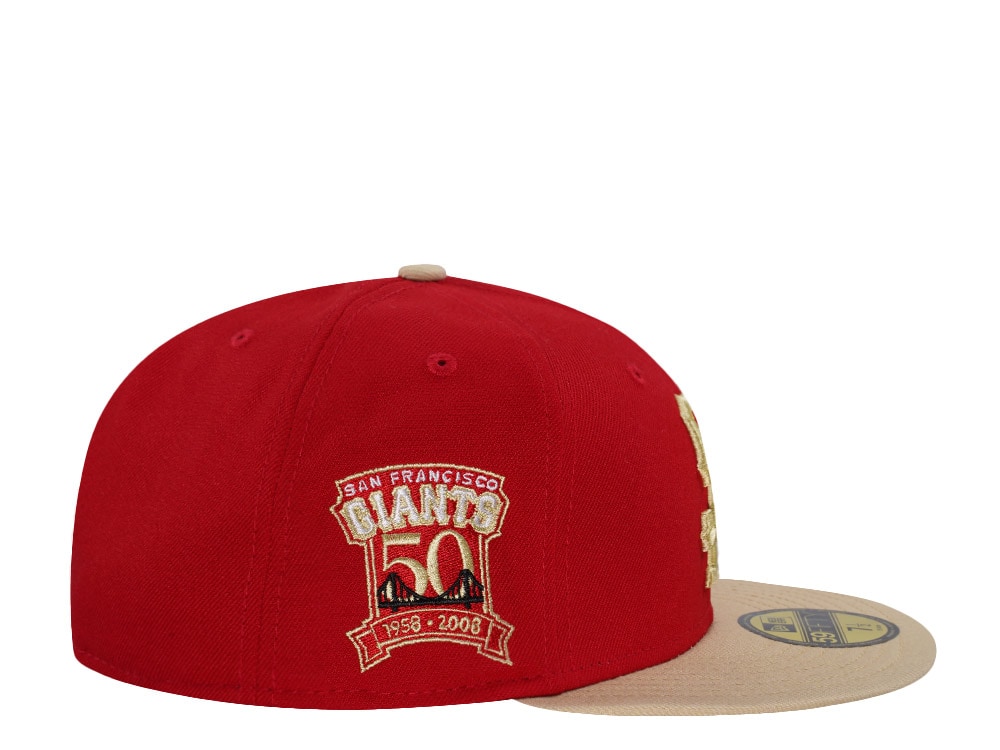 New Era San Francisco Giants 50th Anniversary Two Tone Edition  59Fifty Fitted Gorra