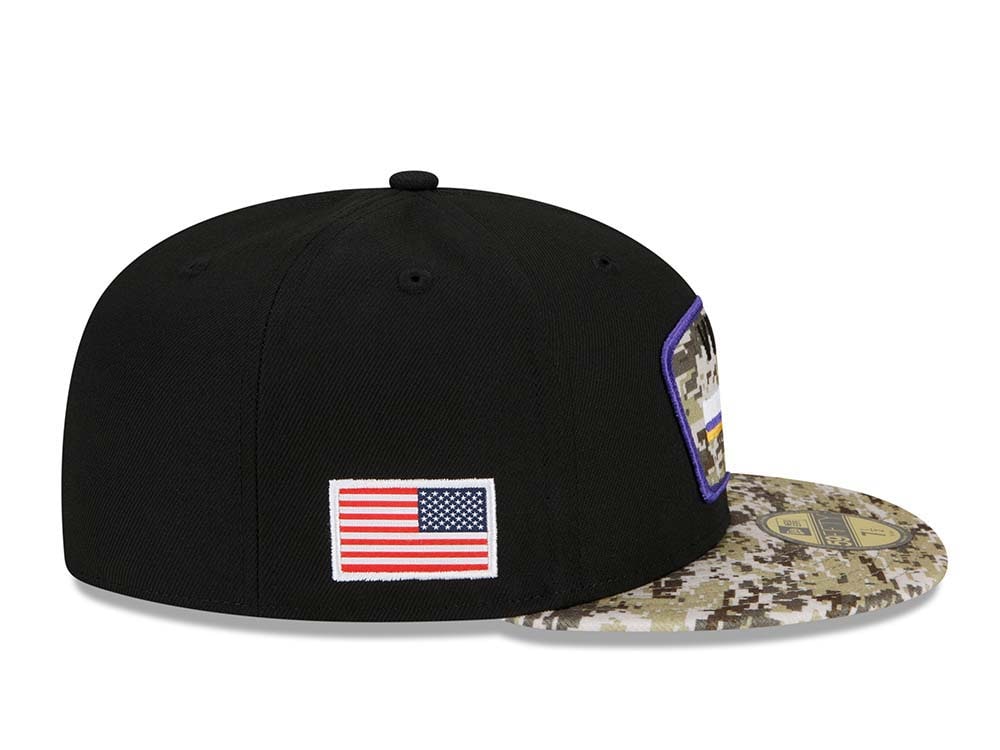 New Era Minnesota Vikings Salute to Service 21 59Fifty Fitted Gorra