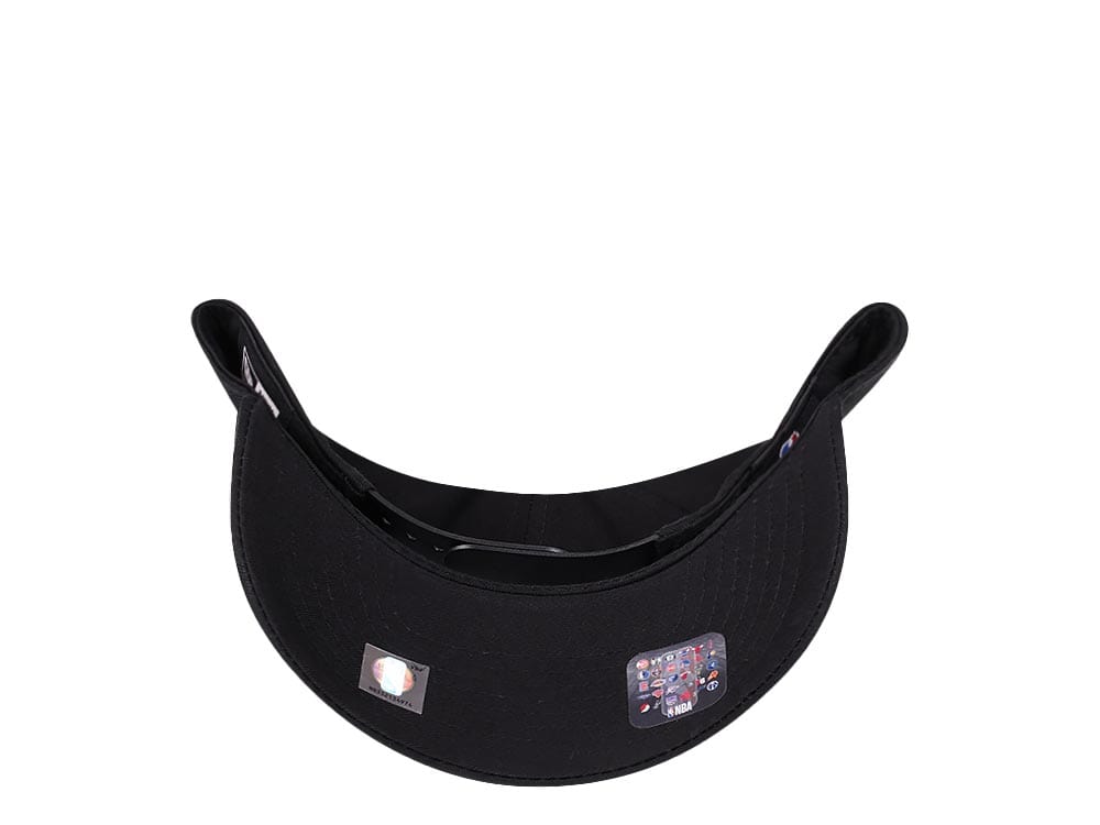 New Era Miami Heat Black 9Forty A Frame Snapback Gorra