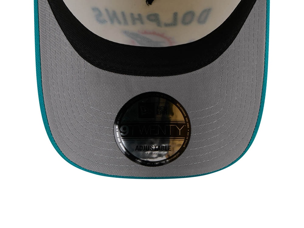 New Era Miami Dolphins 2025 Draft Edition 9Twenty A Frame Strapback Gorra