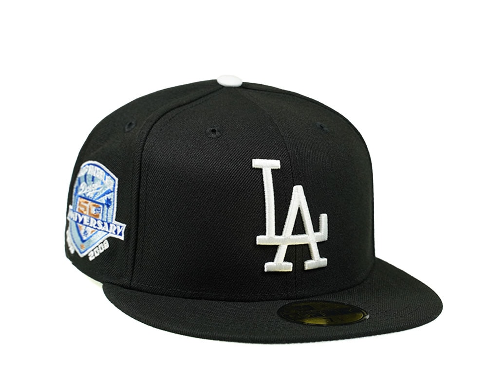 New Era Los Angeles Dodgers 50th Anniversary Black Edition 59Fifty Fitted Gorra
