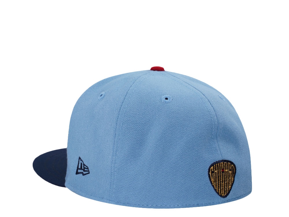 New Era Chicago Cubs All Star Game 1990 Sky Blue Two Tone Edition 59Fifty Fitted Gorra