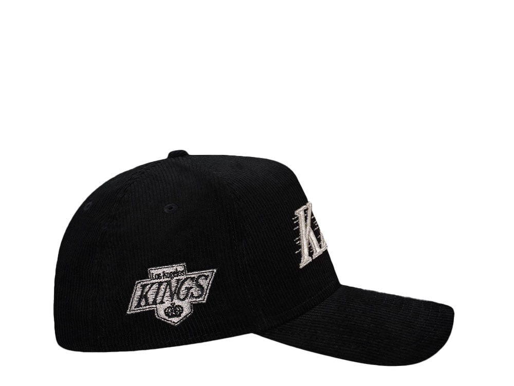 New Era Los Angeles Kings Corduroy Throwback Edition 9Forty A Frame Snapback Gorra