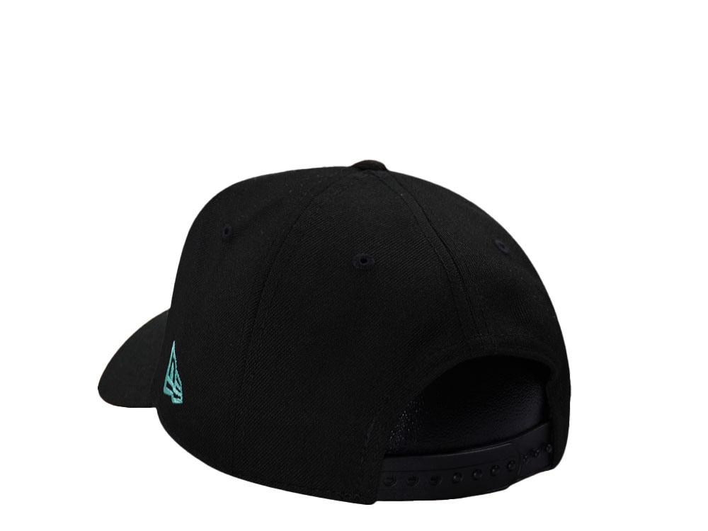 New Era Los Angeles Dodgers Black Tiffany Prime Edition 9Forty A Frame Snapback Gorra
