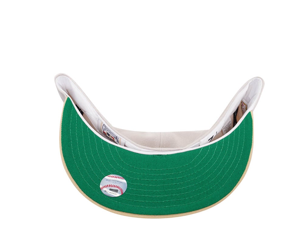 New Era Minnesota Twins 50th Season Stone Gold Two Tone Edition 59Fifty Fitted Gorra