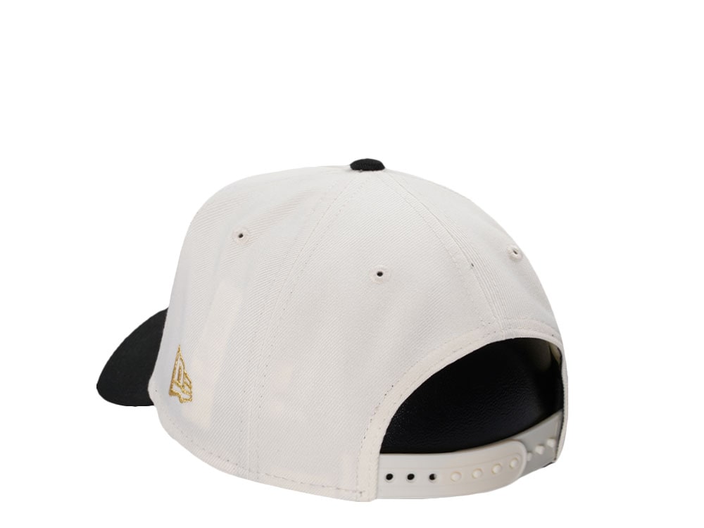 New Era Anaheim Angels 50th Anniversary Chrome Gold Two Tone Edition 9Forty A Frame Snapback Gorra