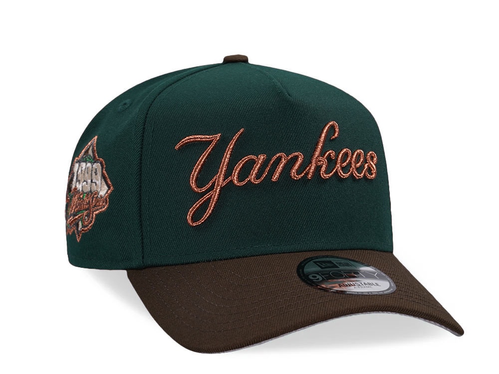 New Era New York Yankees World Series 1999 Copper Two Tone 9Forty A Frame Snapback Gorra