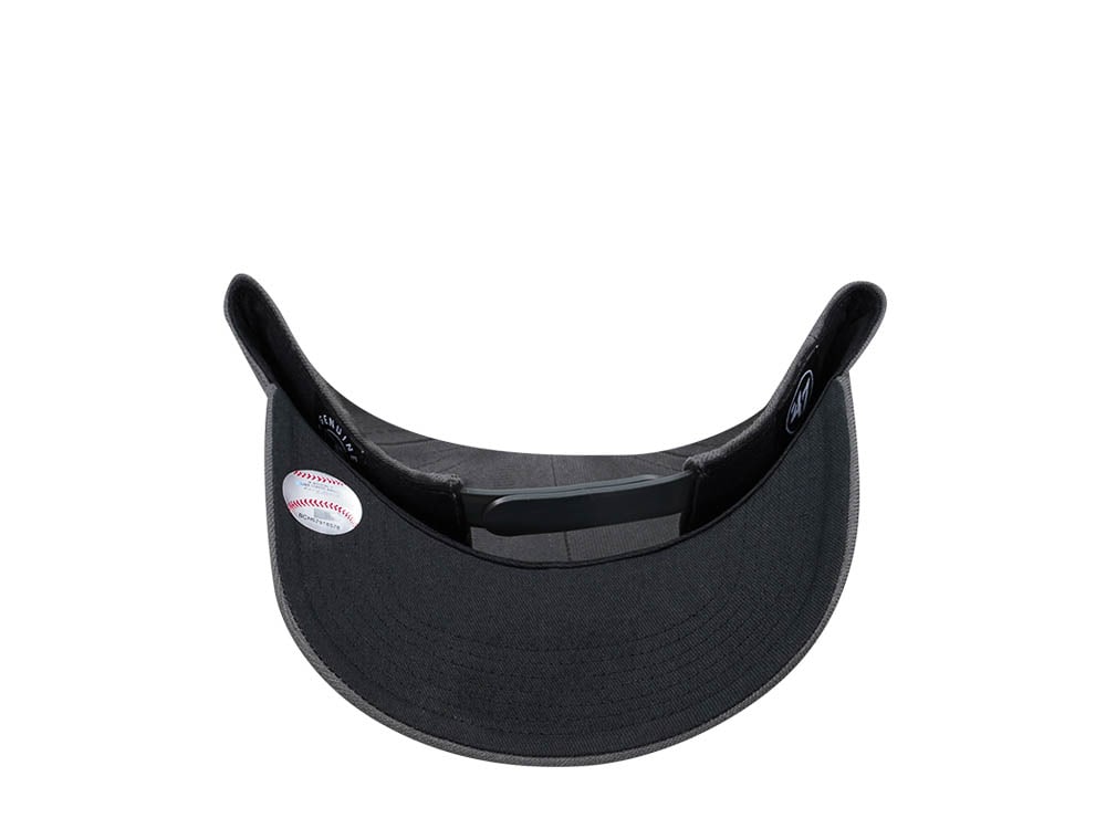 47Brand Los Angeles Dodgers Charcoal Cold Zone MVP DP Snapback Gorra