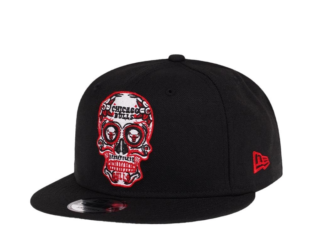 New Era Chicago Bulls Skull Edition 9Fifty Snapback Gorra
