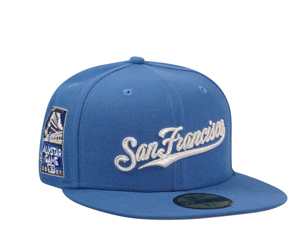 New Era San Francisco Giants All Star Game 2007 Sillver Indigo Edition 59Fifty Fitted Gorra